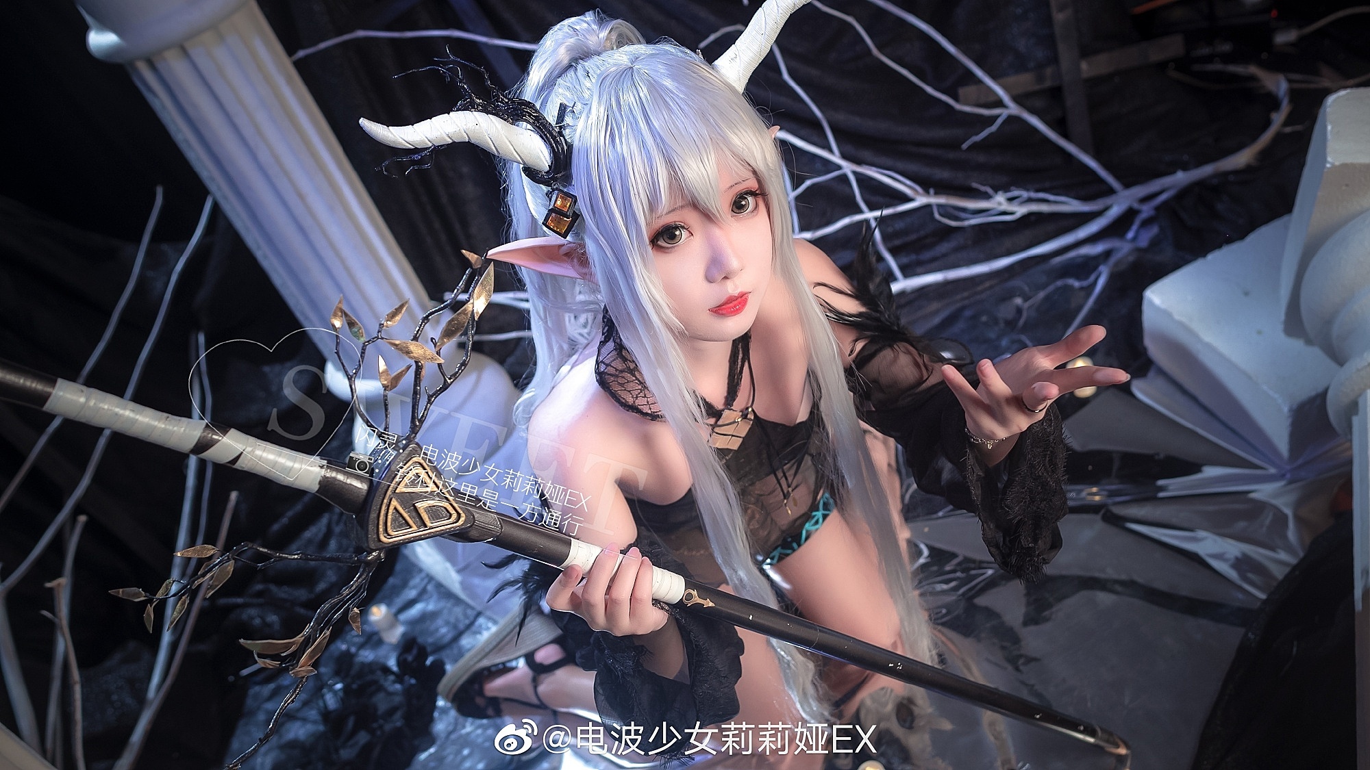 【cos正片】《明日方舟》闪灵 cosplay欣赏