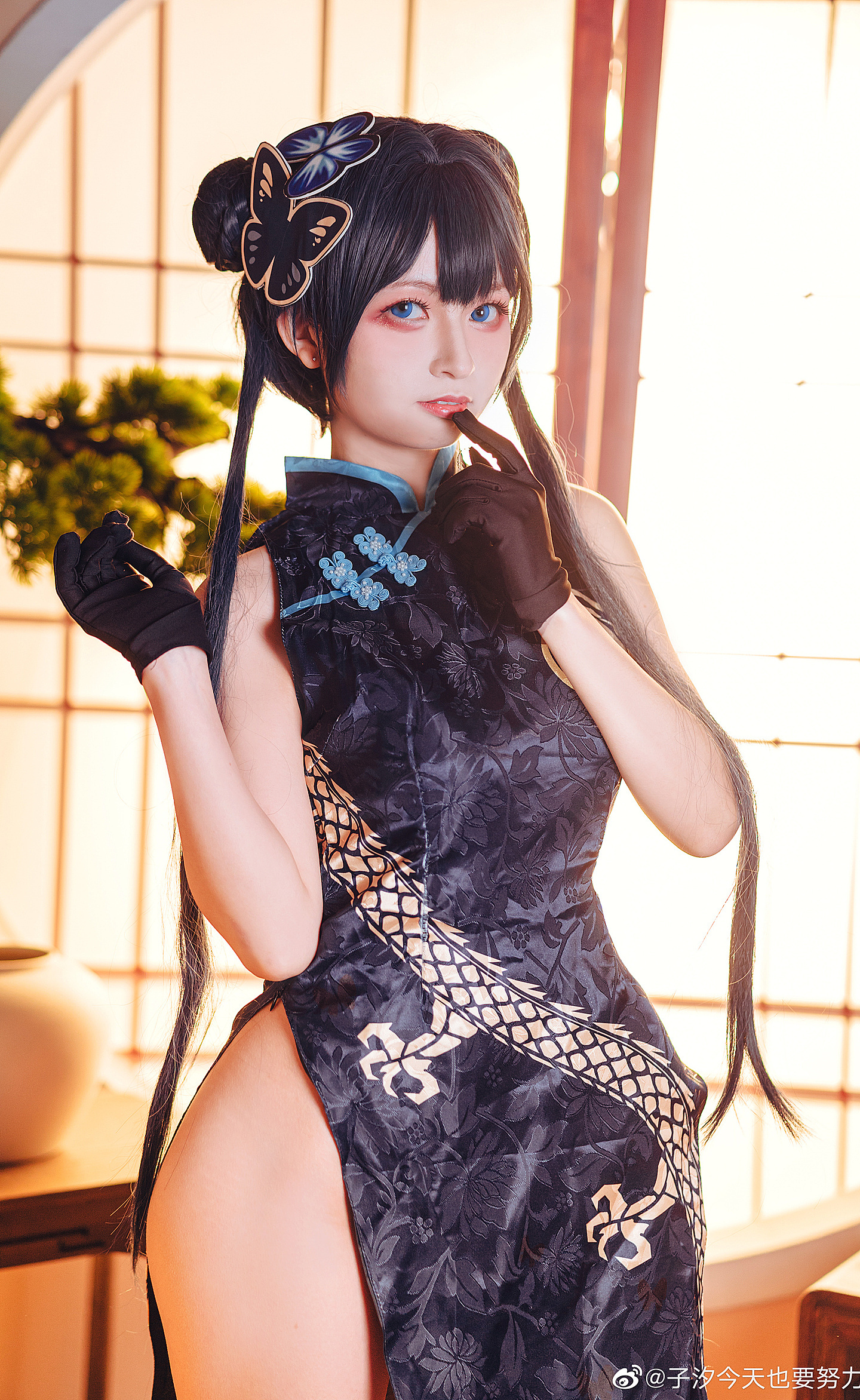 《碧蓝航线》妃咲cosplay欣赏@子汐今天也要努力哦