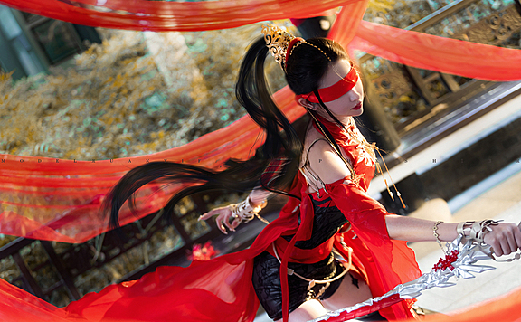 《永劫无间》宁红夜cosplay