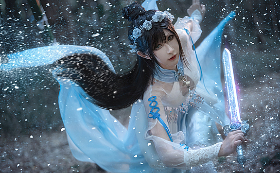 《永劫无间》顾清寒cosplay