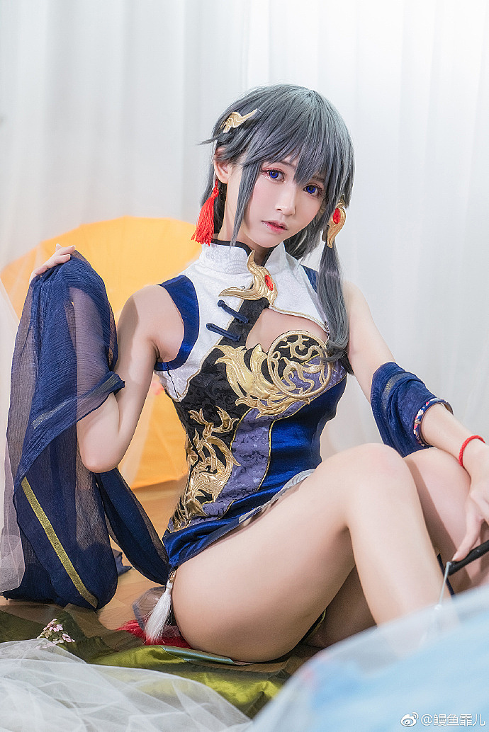 【cos正片】舰长，我想邀你逛花市《崩坏3》符华旗袍cosplay欣赏
