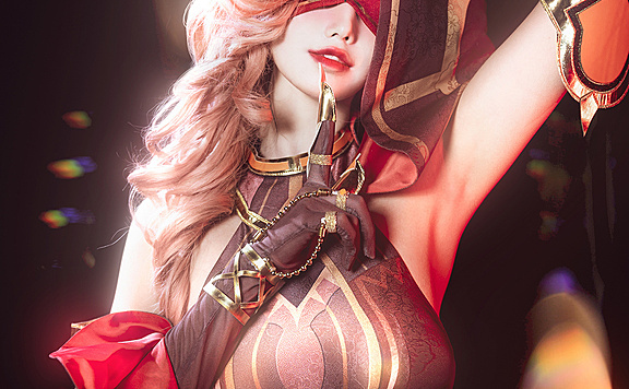 《原神》芭别尔主母cosplay欣赏@走路摇ZLY
