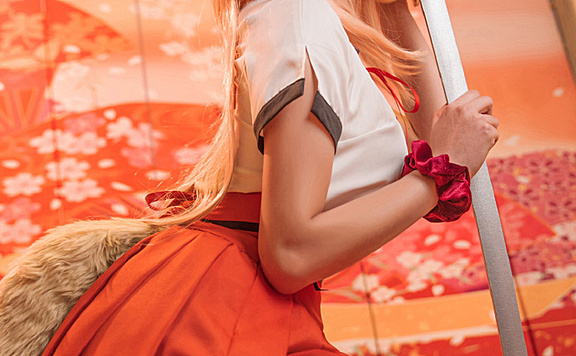 【cos正片】尽量以自己为主《Fate/GrandOrder》铃鹿御前cosplay欣赏