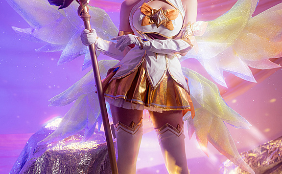 【cos正片】《英雄联盟》英雄联盟 星之守护者 索拉卡cosplay欣赏