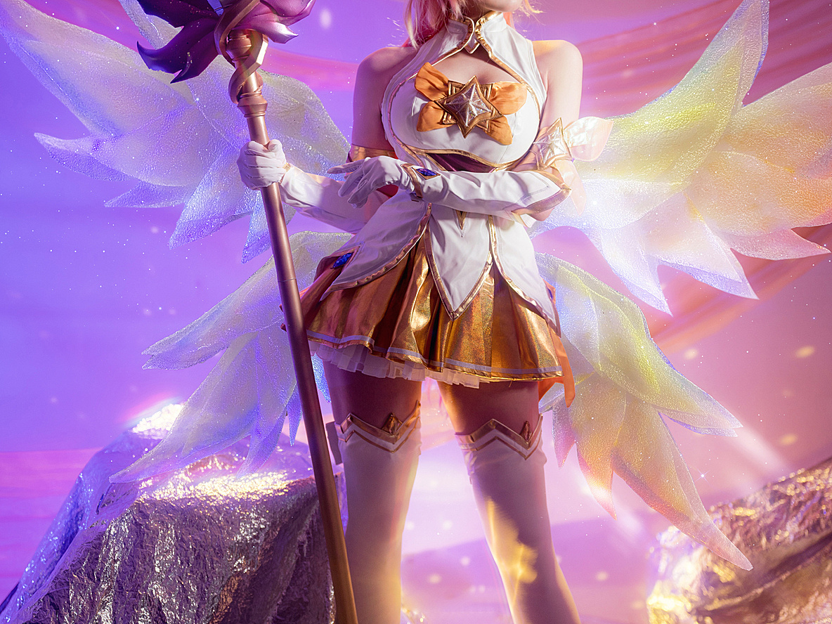 【cos正片】《英雄联盟》英雄联盟 星之守护者 索拉卡cosplay欣赏