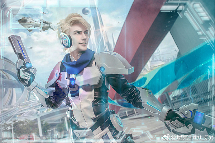 【cos正片】帅的飞起《王者荣耀》逐梦之星-马可波罗cosplay欣赏