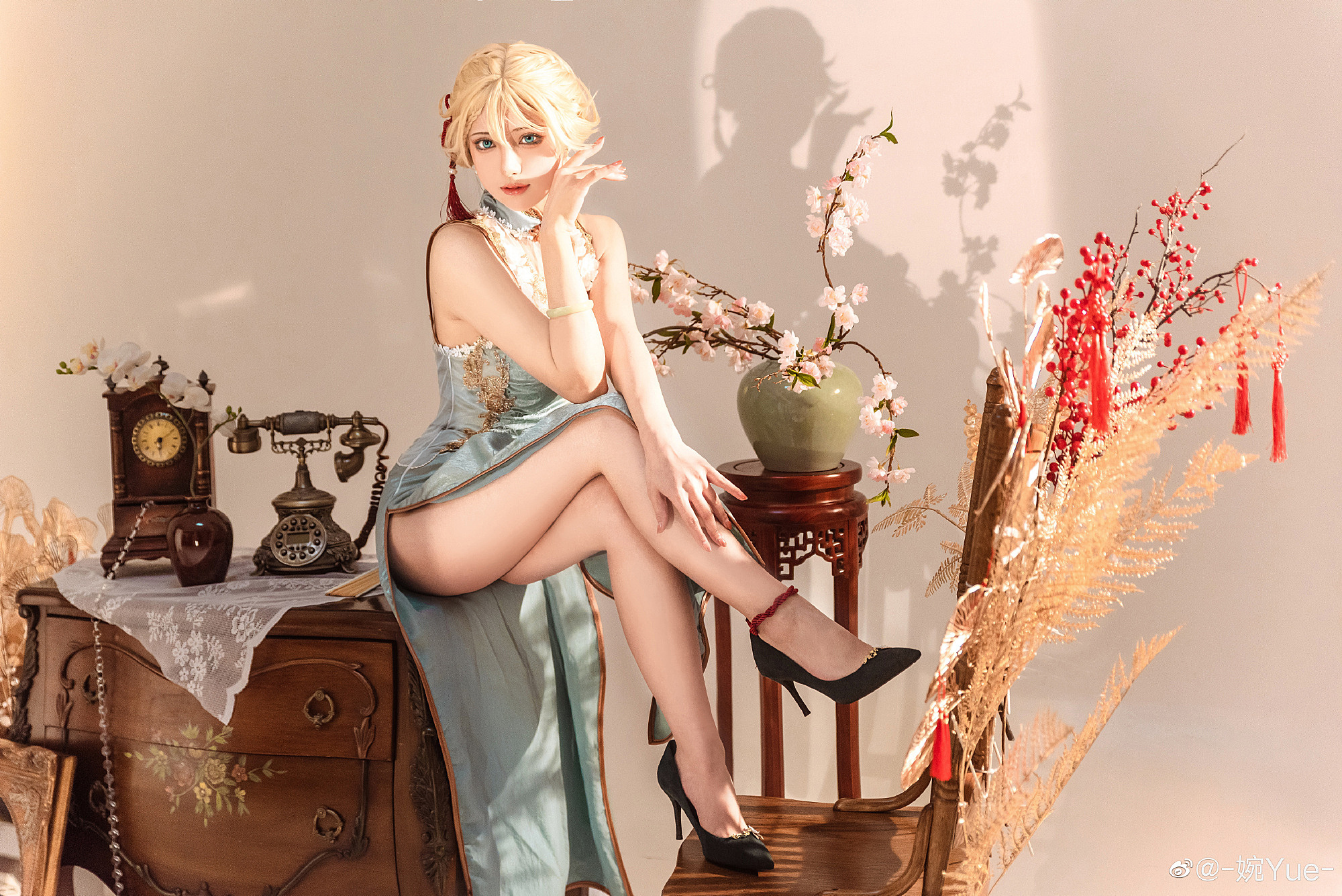 【cos正片】《少女前线》G36玉瓯立 cosplay 欣赏