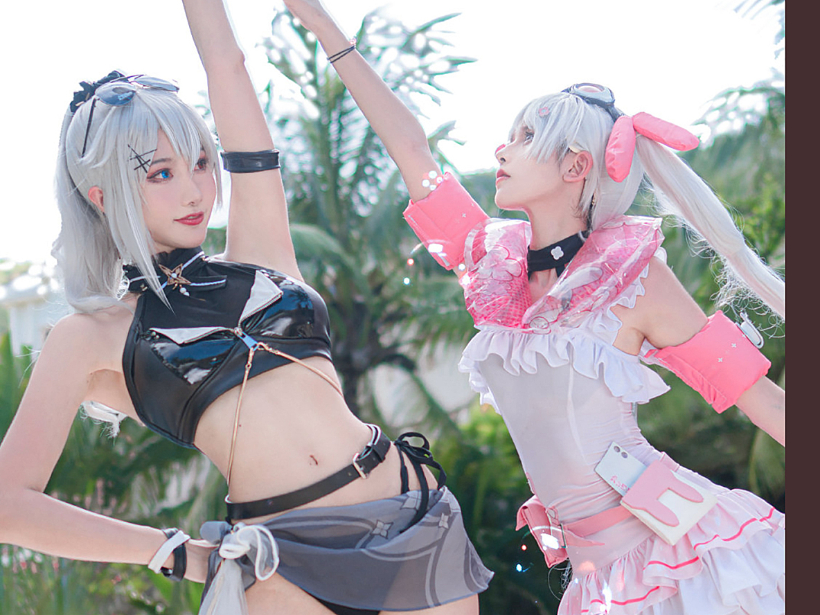 《深空之眼》国常立 泳装cosplay