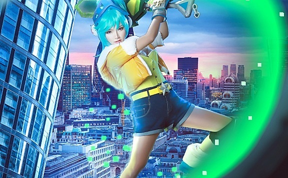 【cos正片】闪现撞墙空W《英雄联盟》电玩锐雯cosplay欣赏