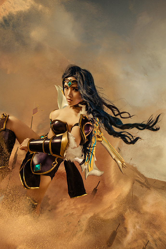 【cos正片】拿钱 走人《英雄联盟》希维尔cosplay欣赏