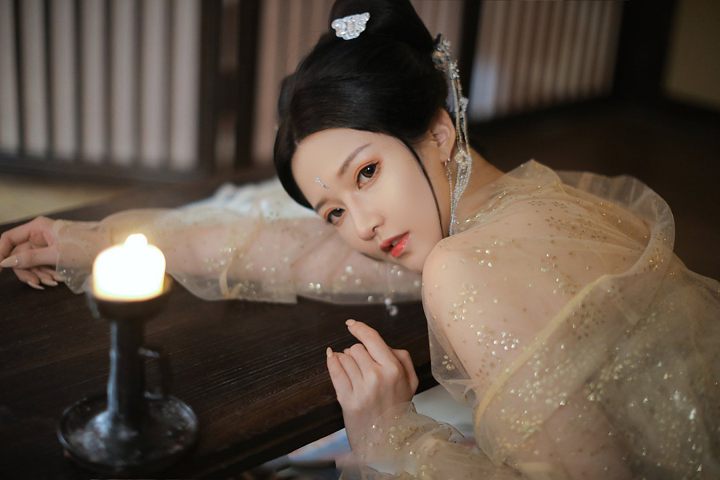 汉服私影,亮闪闪