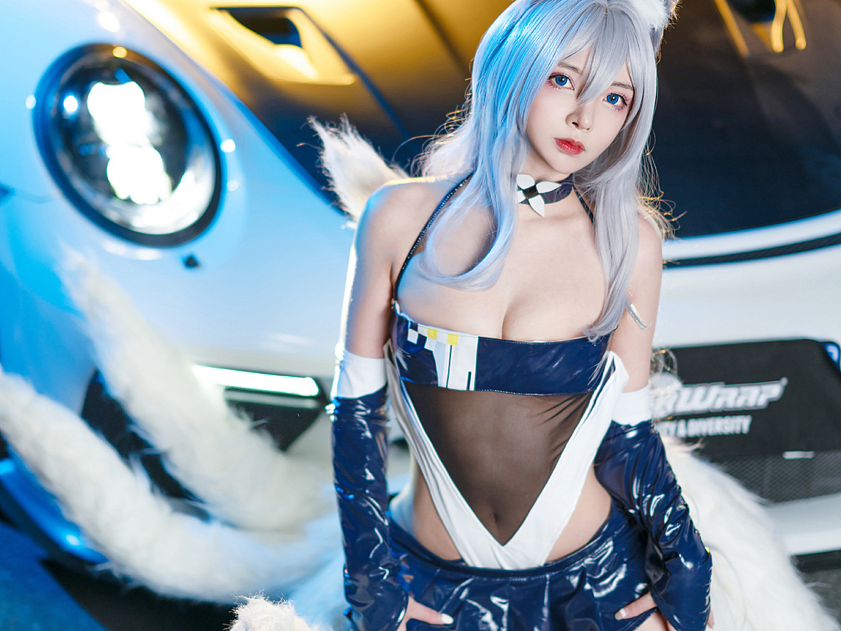 【cos正片】《碧蓝航线》信浓赛车娘cosplay欣赏@妍子坚不可摧